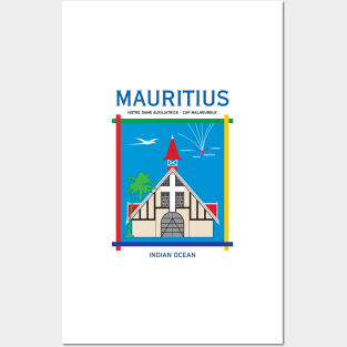 Mauritius Island Port Louis Indian Ocean Travel Vintage Posters and Art